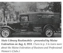 Library Bookmobile, 1931