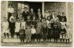 Pupils in Mill School, Moose River, Maine, 1920s