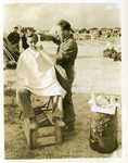 Man Receving a Haircut