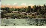 Rowe Pond Camps, Bingham, Maine Postcard