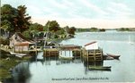 Biddeford Pool, Maine, Norwoods Wharf and Saco River