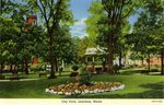 Lewiston, Maine, City Park        Postcard