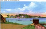Indian Landing and Island from Old Town, Maine, Postcard