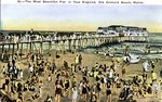 Old Orchard, the Most Beautiful Pier in New England Postcard