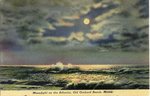 Moonlight on the Atlantic Postcard
