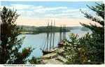Bangor, Maine, Penobscot River and Ships