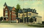 Old Orchard Town Hall and Post Office Postcard