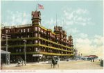 Old Orchard Hotel Velvet Postcard