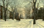 Portland Maine in Winter Postcard