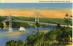 Waldo - Hancock Bridge Postcard
