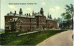Portland Maine General Hospital Postcard