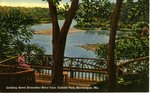Skowhegan, Maine, Looking Down the Kennebec River              Postcard