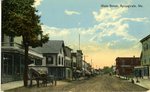 Springvale, Maine, Main Street Postcard