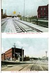 Saco, Maine, Boston and Maine R.R. Station Postcard