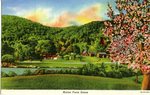 Maine Farm Scene Postcard