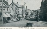 Machias, Maine, Main Street Scene