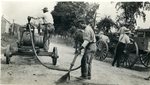 Road Work with a Hand Pump