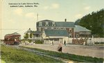 Auburn, Maine, Entrance to Lake Grove Park, Auburn Lake
