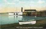 North Deer Isle, Maine, Steamer J. T. Morse at Landing