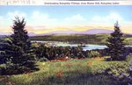 Rangeley Lakes, Maine, Overlooking Rangeley Village, from Manor Hill
