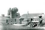Katahdin Iron Works, First Train Service