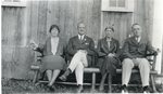 Mrs. and Mr. Stearns, Madame Balascheff, and Fred McCormick