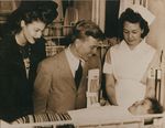 EMGH School of Nursing Graduate Bea Arnold with Ava Gardner and Mickey Rooney