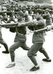 Yenan, China, Red Army Drill