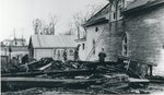 Addison, Maine, Methodist Church After Fire