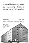 B582: Competition among Areas in Supplying Broilers to the New York Market