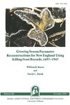 B846: Growing Season Parameter Reconstructions for New England Using Killing Frost Records, 1697-1947