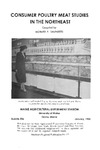 B536: Consumer Poultry Meat Studies in the Northeast