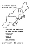 B637: Reducing the Frequency of Home Delivery of Milk by Homer Metzger and James H. Clarke