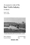 B606: An Economic Study of the Beef Cattle Industry in Maine by Dean F. Tuthill and John A. Graffam
