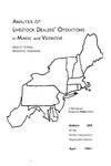 B598: Analysis of Livestock Dealers’ Operations in Maine and Vermont by Dean F. Tuthill and Enoch H. Tompkins