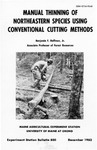 B800: Manual Thinning of Northeastern Species Using Conventional Cutting Methods by Benjamin F. Hoffman Jr.