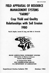 B799: Field Appraisal of Resource Management Systems "Farms" Crop Yield and Quality Relationships with Soil Erosion by Paul R. Hepler, Lauren H. Long, and John A. Ferwerda