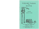 MP624: Volume Tables for Maine by Harold E. Young