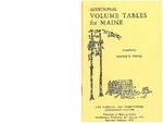 MP627: Additional Volume Tables for Maine by Harold E. Young
