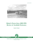MP736: Maine's Forest Area, 1600-1995: Review of Available Estimates by Lloyd C. Irland