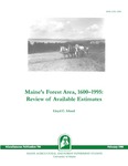 MP736: Maine's Forest Area, 1600-1995: Review of Available Estimates