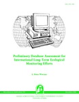 MP733: Preliminary Database Assessment for International Long-Term Ecological Monitoring Efforts by G. B. Wiersma