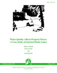 MR398: Water Quality Affects Property Prices: A Case Study of Selected Maine Lakes by Holly J. Michael, Kevin J. Boyle, and Roy Bouchard