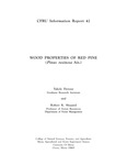 MR412: Wood Properties of Red Pine by Takele Deresse and Robert K. Shepard