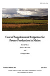 TB205: Cost of Supplemental Irrigation for Potato Production in Maine by David Silver, Ermias Afeworki, and George K. Criner