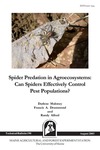 TB190: Spider Predation in Agroecosystems: Can Spiders Effectively Control Pest Populations. by Darlene Maloney, Francis A. Drummond, and Randy Alford