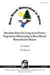 TB180: Baseline Data for Long-term Forest Vegetation Monitoring at Bear Brook Watershed in Maine by J. D. Eckhoff and G. B. Wiersma