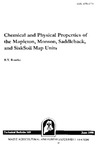 TB169: Chemical and Physical Properties of the Mapleton, Monson, Saddelback, and Sisk Soil Map Units by Robert V. Rourke