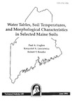 TB150: Water Tables, Soil Temperatures, and Morphological Characteristics in Selected Maine Soils