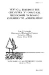 TB126: Vertical Trends in the Chemistry of Forest Soil Microcosms Following Experimental Acidification